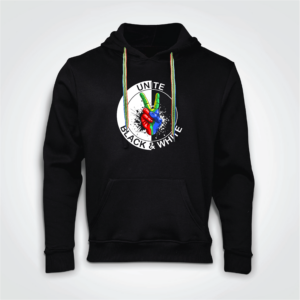 Unite B&W Unisex Hoodies with Drawstring (SA Colours)